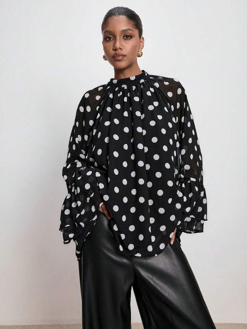 Blouse à manches longues