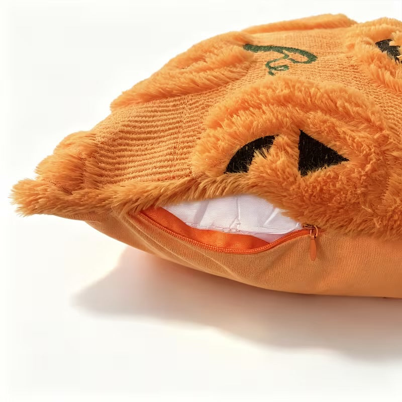 Taie d’oreiller citrouille 2D Halloween